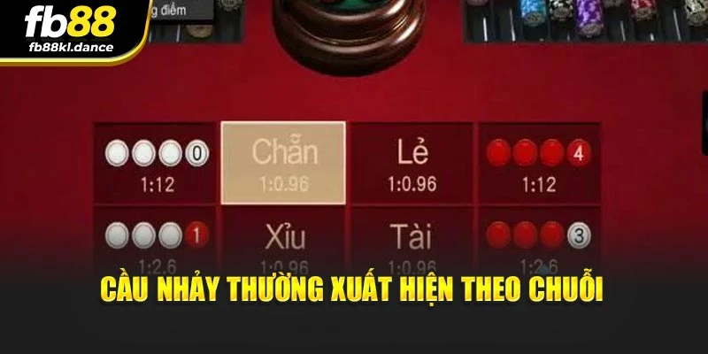 Cầu nhảy thường xuất hiện theo chuỗi