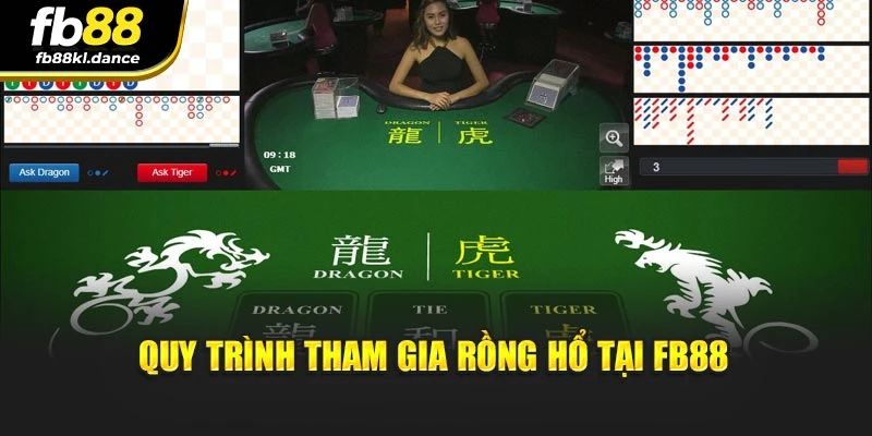 Quy trình tham gia Rồng Hổ tại FB88