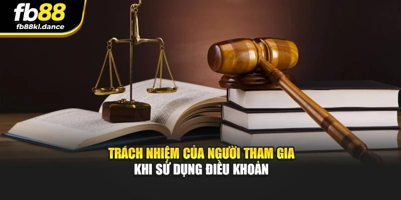 Trách nhiệm của người tham gia khi sử dụng điều khoản